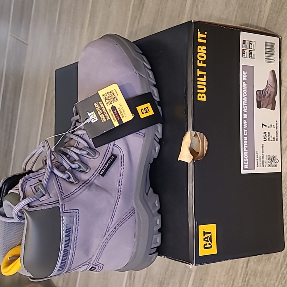 Caterpillar women's composite toe work boots